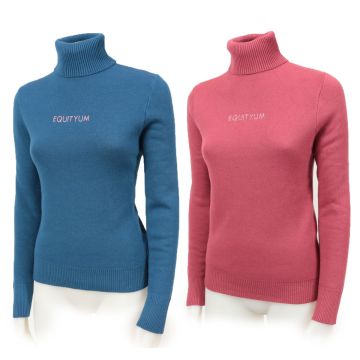 Equityum Damen Rollkragen Pulli Ella innerhalb mit Fell