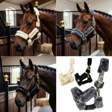 Equityum Halfter mit Fell Soft Elysia