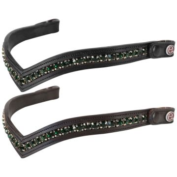 Frontalino Equityum Shaped Emerald Con Bottone