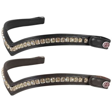 Frontalino Equityum Shaped Silver Gold Con Bottone