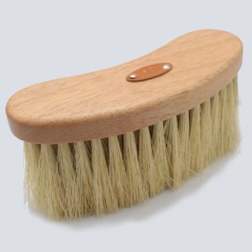 Equityum Long Soft Bristle Brush Wooden Handle
