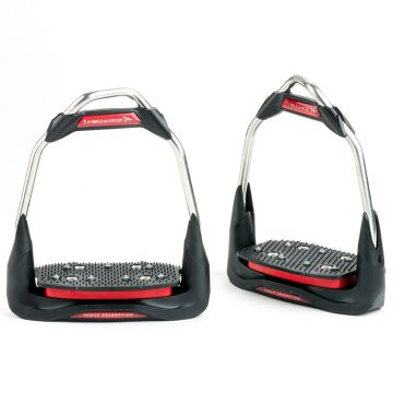 Freejump Steigbügel AirS Flache Trittfläche + Drehungen 30°