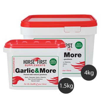 Horse First GARLIC & MORE Supplements