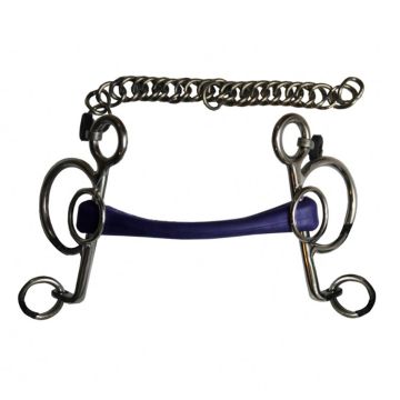 Pelham Aste Corte Caucciù Jump'in