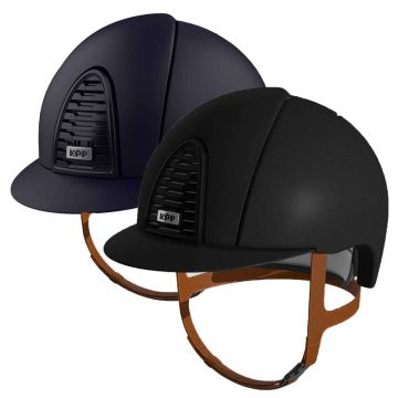 Casco Equitazione Kep Italia Cromo 2.0 Matt Cinturino Beige