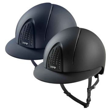 Casco Equitazione Kep Italia Smart Nova Textile Visiera Polo