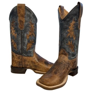 Bottes Western Enfant Old West Blue