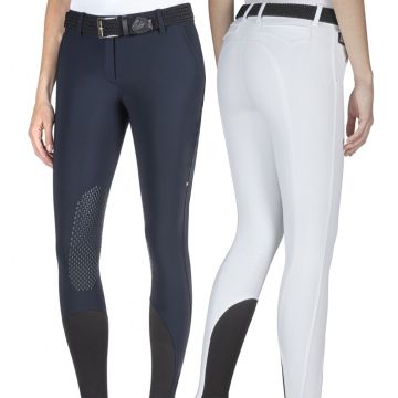 Pantaloni Equitazione Donna Equiline Brendak Con Grip