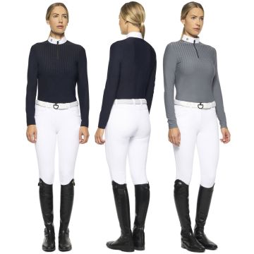  Cavalleria Toscana Phases Women's Long Sleeve Shirt  Jersey