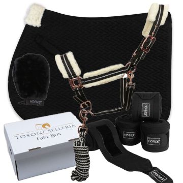 Horses Geschenk Set Devon Schwarz