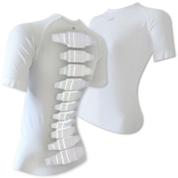 Paraschiena Equitazione SoftShield Back Unisex White