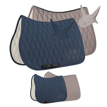 Equiline Sattelunterlage Set + Fliegenohren Esmune