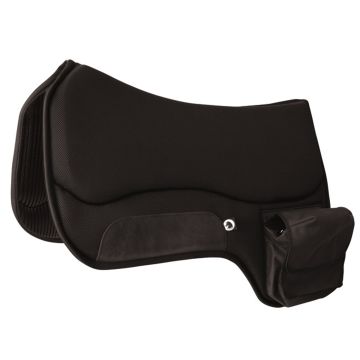 Mantilla Western Burioni TT/Sympa con Alforjas