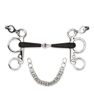 Pelham Stubben Ricoperto Gomma