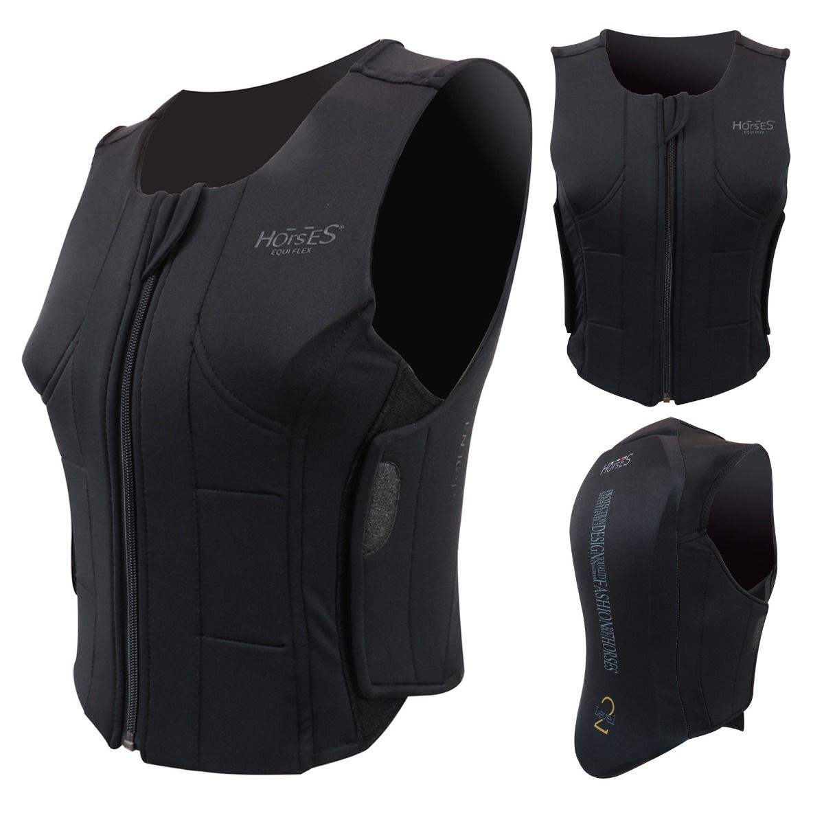 Komperdell Protection dorsale Enfant/Junior Ballistic Noir/Citron vert