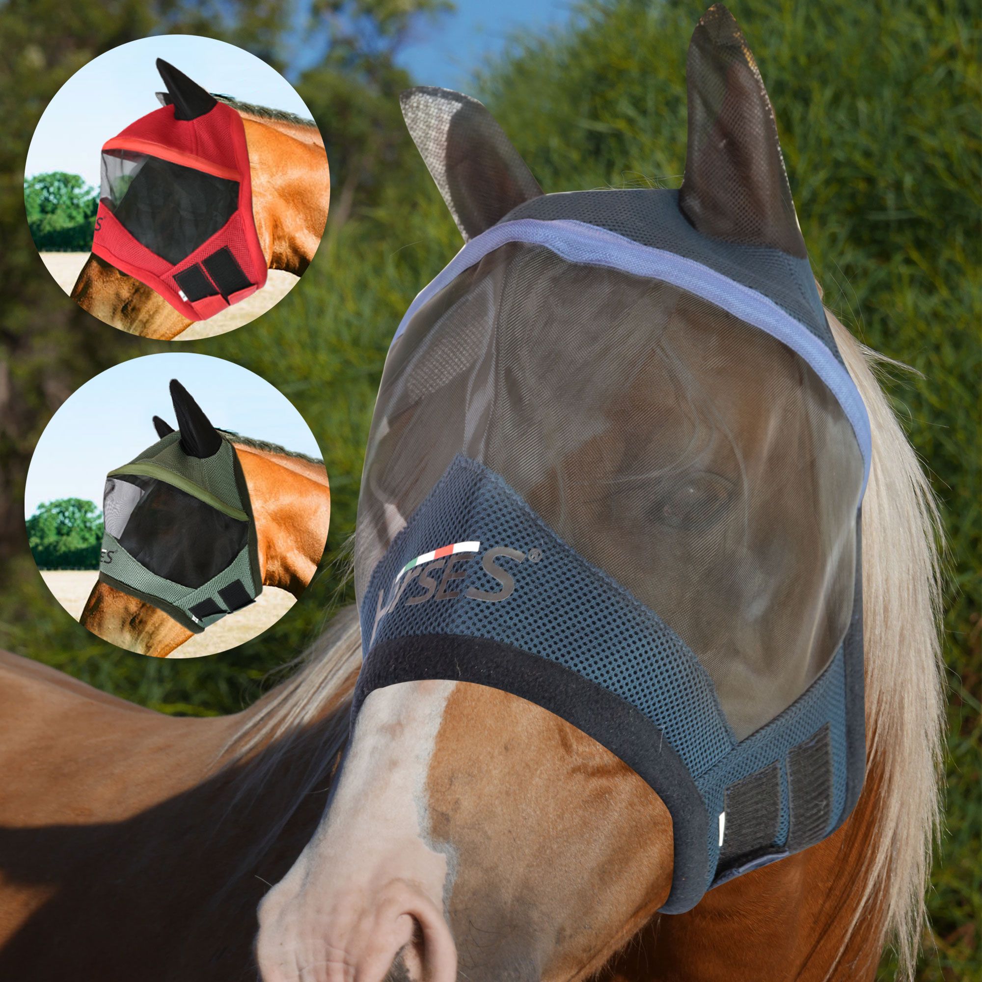 MASCHERA ANTIMOSCHE DA PADDOCK EQUILINE | Selleria Faggin - Foto 10