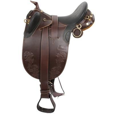 Selle synthétique pour poney western Silverline – Equestrian Sport