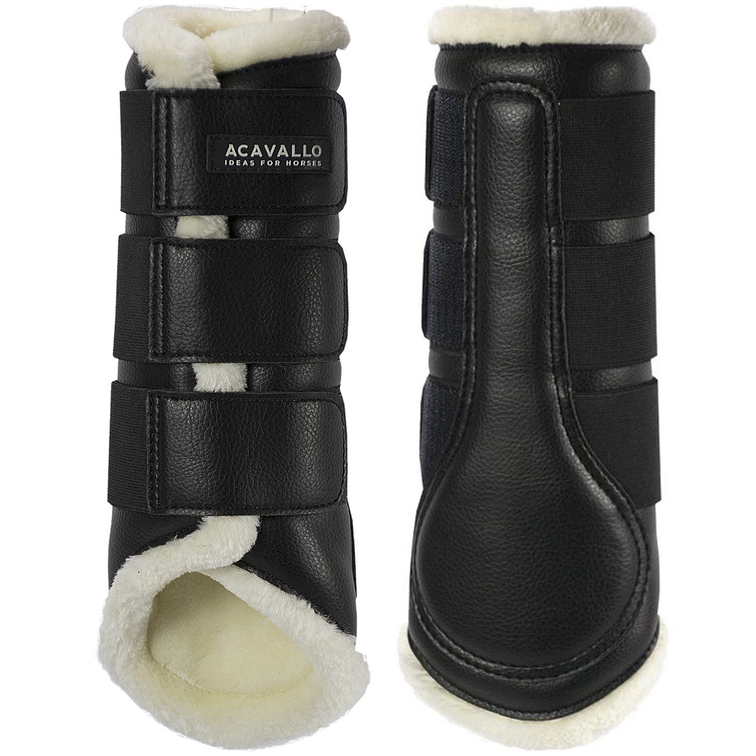 Acavallo Protection Boot In Eco-Leather REAR | Tosoni Selleria
