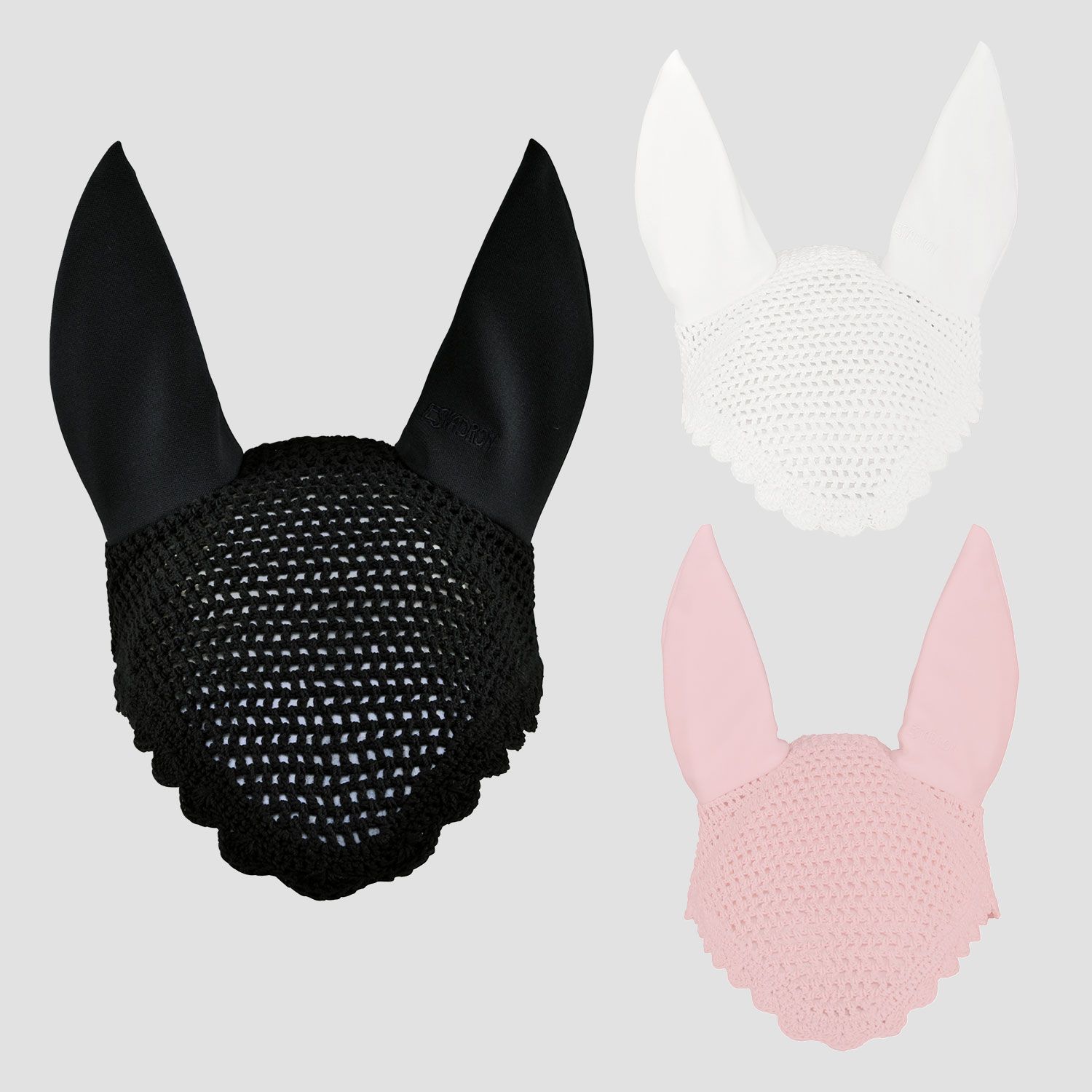 Eskadron Fliegenohren Regular - Fliegenkopfschutz Für Pferde In BlackBerry