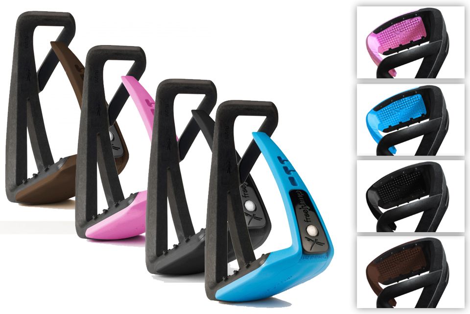 Étriers Freejump Doux Up Lite - Sécurité Et Confort Pour Jeunes Cavaliers