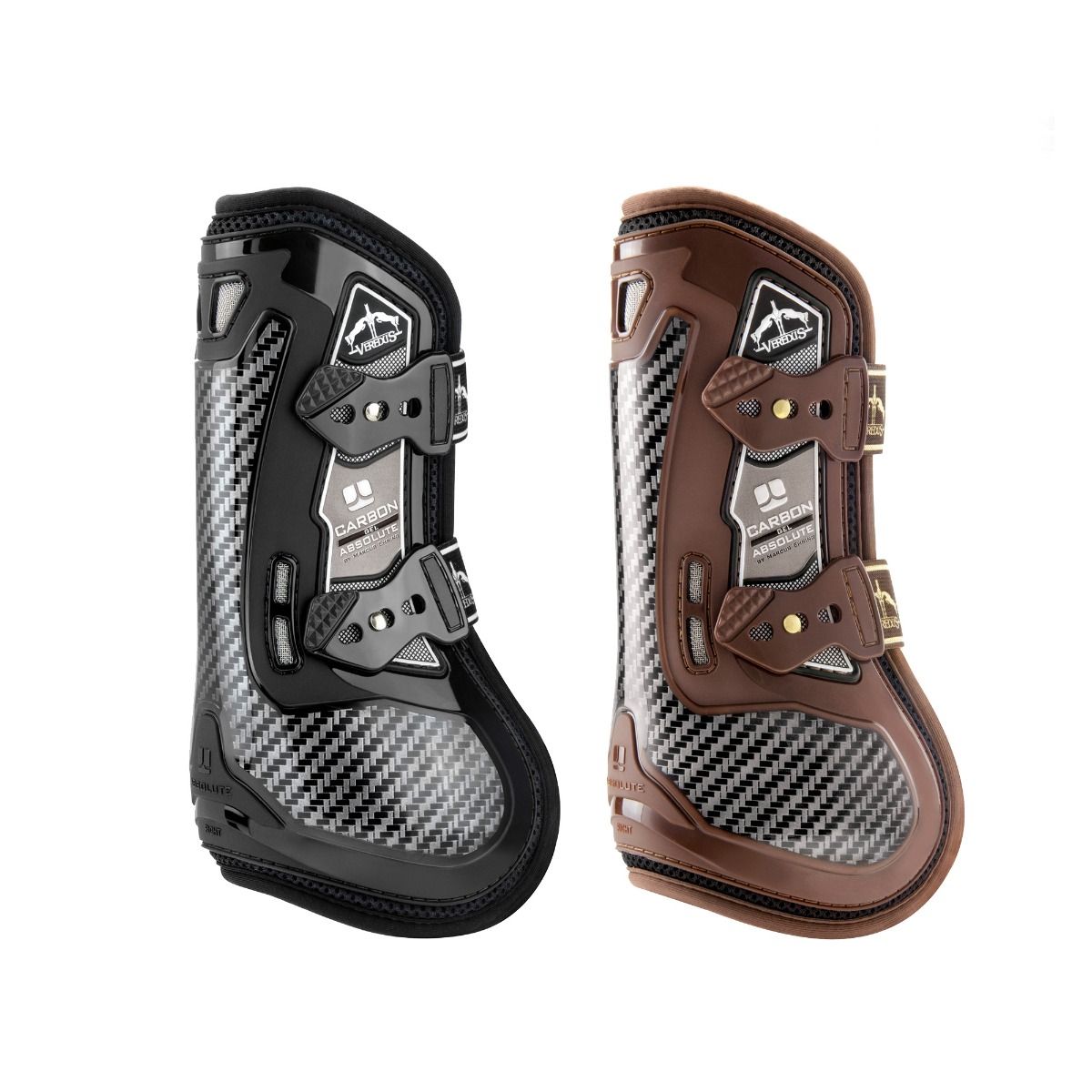 Guêtres Veredus Carbon Gel Vento - Taille L - Marron - Occasion