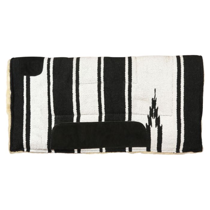 Tapis de selle Navajo Economy Pony 24 x 24 avec fond en feutre
