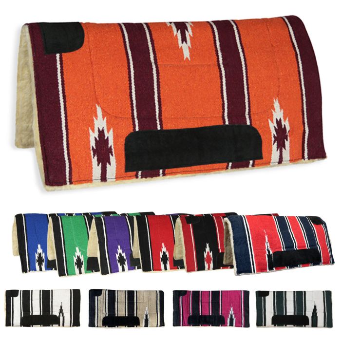 Achetez Tapis de selle en feutre Western Navajo