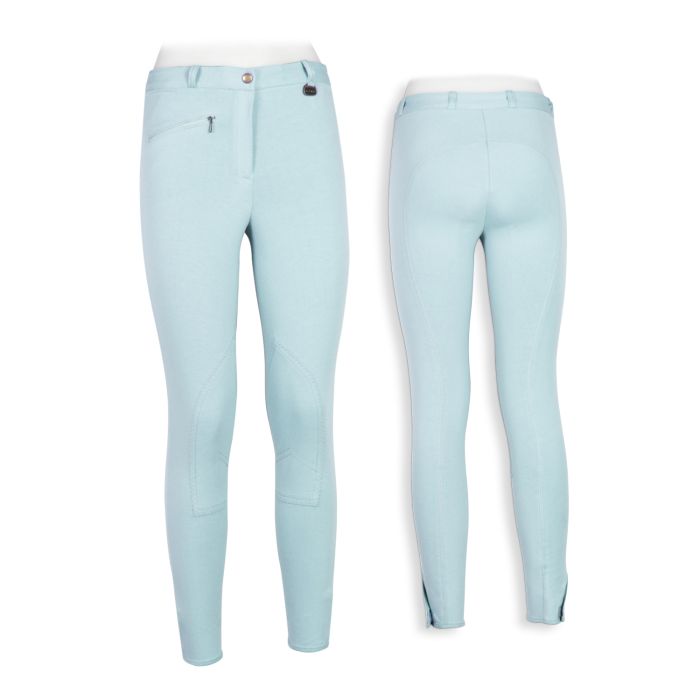 Abbigliamento e accessori verde per l'equitazione