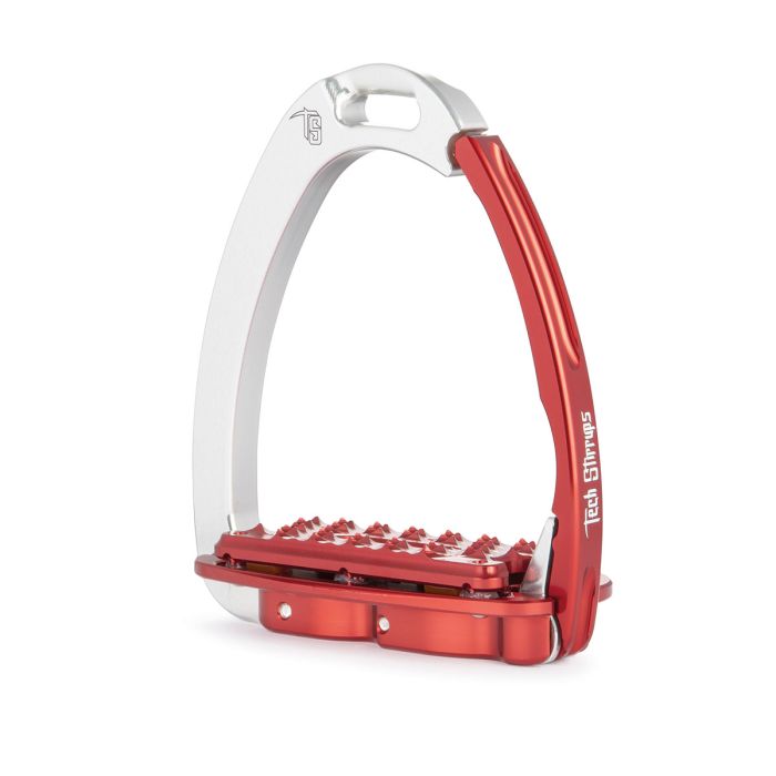 Étriers Tech Venice Evo Inclinés – Argent/or Rose – équitation Sécurité