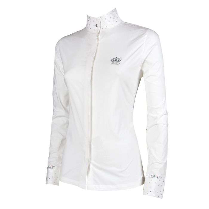 Amesbichler Reitsport Harry`s Horse Plastron Sparkle da donna per dressur equitazione Amesbichler Reitsport Harry`s Horse Plastron Sparkle da donna per dressur equitazione