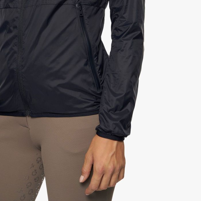 Veste D'équitation Femme Cavalleria Toscana – Taille M, Bleu, Zippée Et Coquille Souple – Bon état