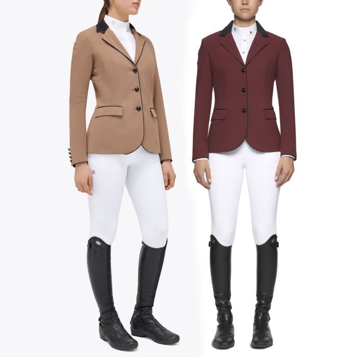 Veste Bombardier Femme Marine Cavalleria Toscana – Taille XS, Coupe Ajustée