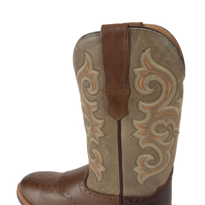 Portafoglio Uomo ARIAT In Pelle - Design Bifold Con Ricamo Bandiera