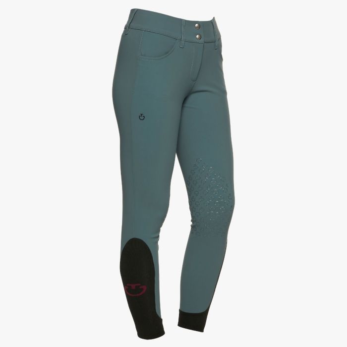 Rhinegold Essential Pantalon D'Équitation Turquoise Taille 46 - Confort Et Élasticité