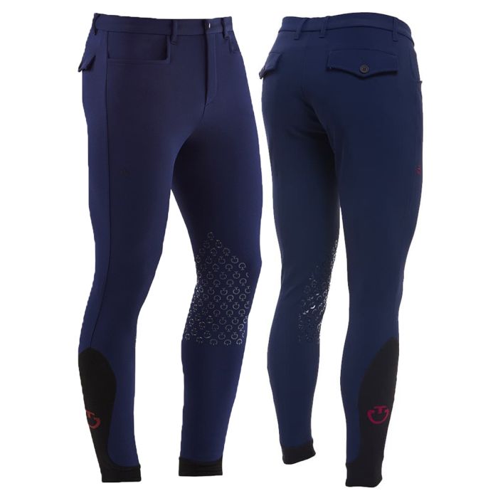 Culotte style Cavallo corvina de qualité assise daim bleu marine 26