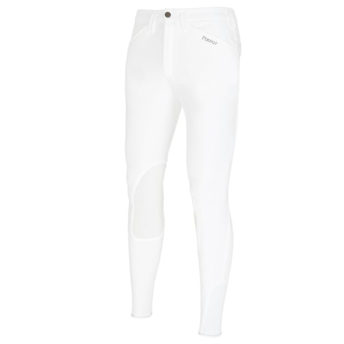 Pantalon D'équitation Pikeur Genouillère - Gris Foncé, Taille 48, Neuf