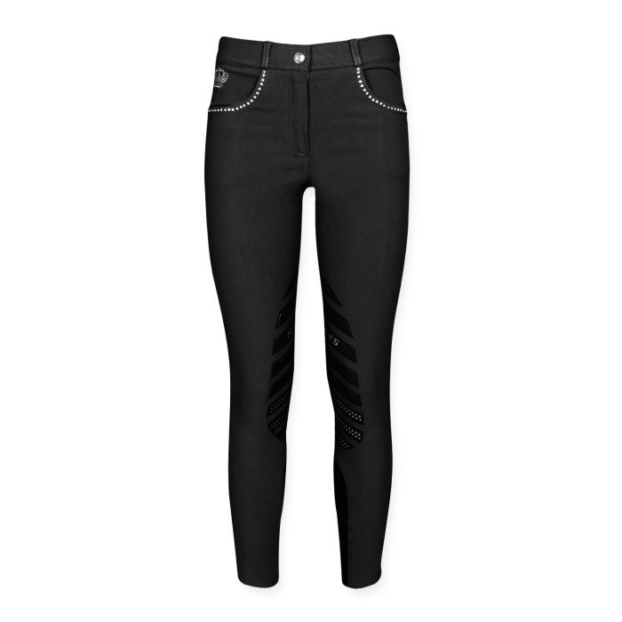 Pantaloni per equitazione da donna modello Arezzo a vita alta full grip