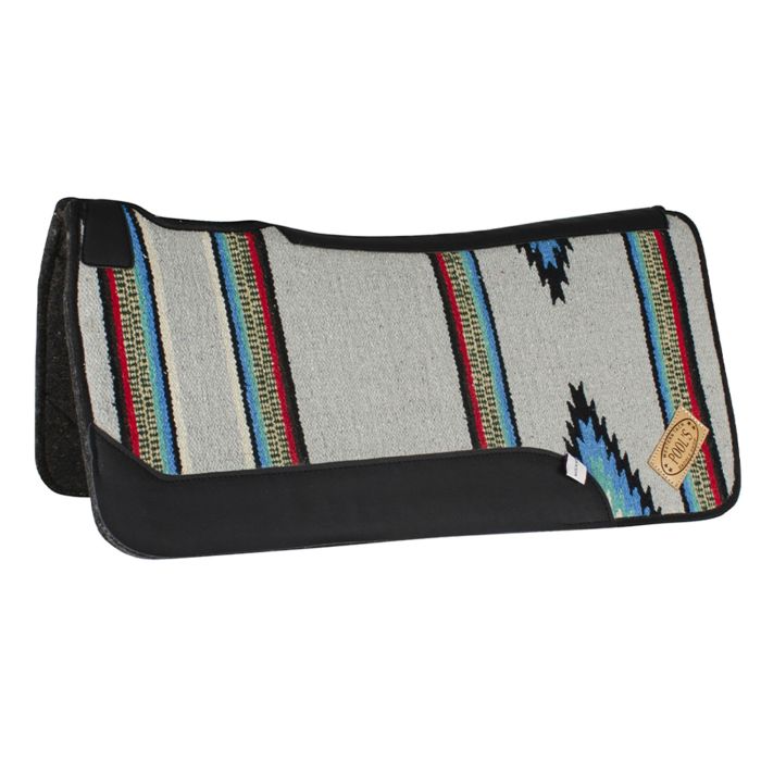 Tapis Western Blossom Buckstitch en feutre | La Chambrière