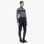 Cavalleria Toscana Women's T-Shirt Wool Long Sleeve with Zip 
