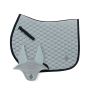 Equityum Geometric Air Jumping Saddle Pad + Fly Hood