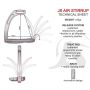  Jin Stirrup Sicherheits Steigbügel AIR