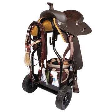 Basket Saddle Holder with Wheels