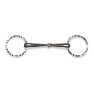 Hollow O-Ring Snaffle Bit