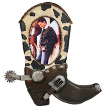 Western Boot Photo Frame