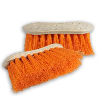Quilted Wood Grain Hoof Cleaning Brush