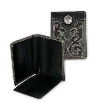 Nocona Black Wallet Rodeo