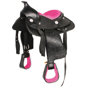 Selle Western Poney "Think Pink" 