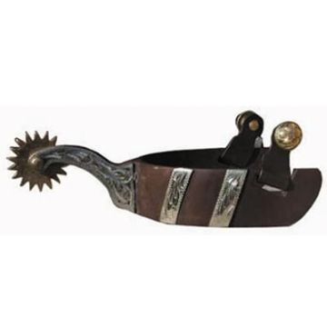 Espuelas Western con Tiras Diagonales