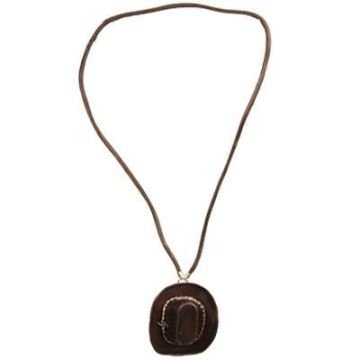 Western Hat Bolo Tie