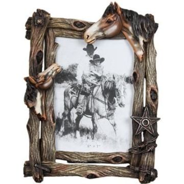 Photo Frame with Horse Head